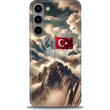 Rulet Samsung Galaxy S23 Plus Hd Baskılı Kılıf + Seramik Tam Kaplayan Ekran Koruyucu 34