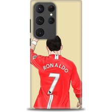 Samsung Galaxy S23 Ultra Hd Baskılı Kılıf + Seramik Tam Kaplayan Ekran Koruyucu 3