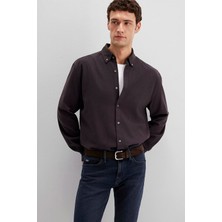 Mavi Erkek Kahverengi Gömlek 0211751-91404