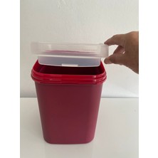 Tupperware Özel Kare 5.5lt Mor