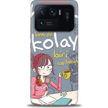 Xiaomi Mi 11 Ultra Kılıf Hd Baskılı Kılıf + Seramik Tam Kaplayan Ekran Koruyucu 163