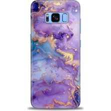 Rulet Samsung Galaxy S8 Hd Baskılı Kılıf + Seramik Tam Kaplayan Ekran Koruyucu 311