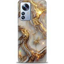 Rulet Xiaomi Mi 12 Kılıf Hd Baskılı Kılıf + Seramik Tam Kaplayan Ekran Koruyucu 313