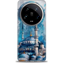 Xiaomi Mi 14 Ultra Kılıf Hd Baskılı Kılıf + Seramik Tam Kaplayan Ekran Koruyucu 228