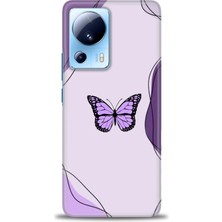 Xiaomi Mi 13 Lite Kılıf Hd Baskılı Kılıf + Seramik Tam Kaplayan Ekran Koruyucu 182