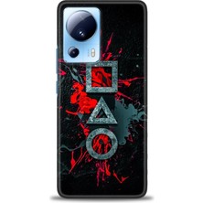 Xiaomi Mi 13 Lite Kılıf Hd Baskılı Kılıf + Seramik Tam Kaplayan Ekran Koruyucu 281