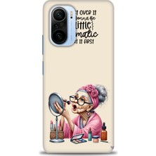 Rulet Xiaomi Redmi K40 Pro Hd Baskılı Kılıf + Seramik Tam Kaplayan Ekran Koruyucu 48