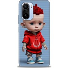 Xiaomi Mi 11I Kılıf Hd Baskılı Kılıf + Seramik Tam Kaplayan Ekran Koruyucu 242