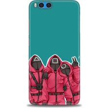 Xiaomi Mi Note 3 Kılıf Hd Baskılı Kılıf + Seramik Tam Kaplayan Ekran Koruyucu 290