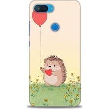 Xiaomi Mi 8 Lite Kılıf Hd Baskılı Kılıf + Seramik Tam Kaplayan Ekran Koruyucu 305