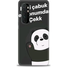 Xiaomi Mi Note 10 Lite Kılıf Hd Baskılı Kılıf + Seramik Tam Kaplayan Ekran Koruyucu 156