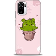 Xiaomi Redmi Note 10 Hd Baskılı Kılıf + Seramik Tam Kaplayan Ekran Koruyucu 304