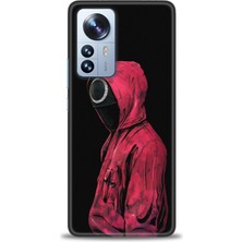 Xiaomi Mi 12 Kılıf Hd Baskılı Kılıf + Seramik Tam Kaplayan Ekran Koruyucu 282