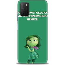 Xiaomi Poco M3 Kılıf Hd Baskılı Kılıf + Seramik Tam Kaplayan Ekran Koruyucu 154