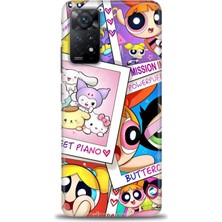 Xiaomi Redmi Note 11 Pro 4g Hd Baskılı Kılıf + Seramik Tam Kaplayan Ekran Koruyucu 122