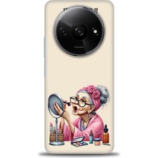 Xiaomi Redmi A3 4g 2024 Hd Baskılı Kılıf + Seramik Tam Kaplayan Ekran Koruyucu 48