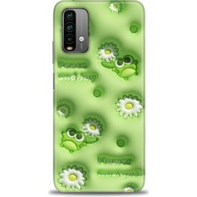 Rulet Xiaomi Redmi 9t Hd Baskılı Kılıf + Seramik Tam Kaplayan Ekran Koruyucu 116