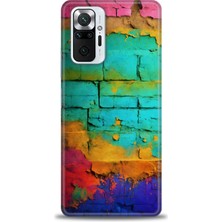 Xiaomi Redmi Note 10 Pro Hd Baskılı Kılıf + Seramik Tam Kaplayan Ekran Koruyucu 437