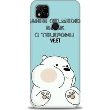 Xiaomi Redmi 10A Kılıf Hd Baskılı Kılıf + Seramik Tam Kaplayan Ekran Koruyucu 160