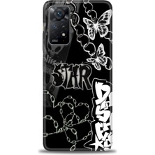 Rulet Xiaomi Redmi Note 11 Pro 5g Hd Baskılı Kılıf + Seramik Tam Kaplayan Ekran Koruyucu 353