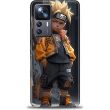 Rulet Xiaomi Mi 12T Pro Kılıf Hd Baskılı Kılıf + Seramik Tam Kaplayan Ekran Koruyucu 253