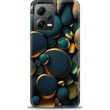 Xiaomi Poco X5 5g Kılıf Hd Baskılı Kılıf + Seramik Tam Kaplayan Ekran Koruyucu 345