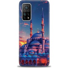 Xiaomi Mi 10T Kılıf Hd Baskılı Kılıf + Seramik Tam Kaplayan Ekran Koruyucu 227