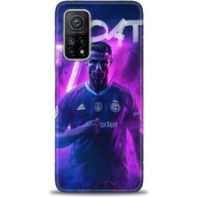 Rulet Xiaomi Mi 10T Kılıf Hd Baskılı Kılıf + Seramik Tam Kaplayan Ekran Koruyucu 9