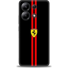 Xiaomi Redmi Note 13 4g Hd Baskılı Kılıf + Seramik Tam Kaplayan Ekran Koruyucu 380