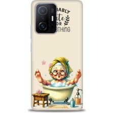 Xiaomi Mi 11T Pro Kılıf Hd Baskılı Kılıf + Seramik Tam Kaplayan Ekran Koruyucu 47