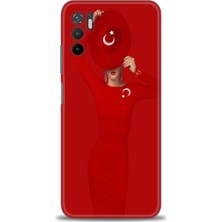 Rulet Xiaomi Poco M3 Pro Kılıf Hd Baskılı Kılıf + Seramik Tam Kaplayan Ekran Koruyucu 241