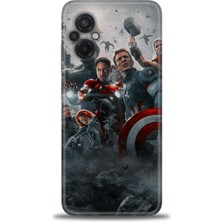 Xiaomi Poco M5 Kılıf Hd Baskılı Kılıf + Seramik Tam Kaplayan Ekran Koruyucu 98