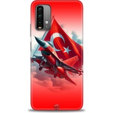 Xiaomi Redmi 9t Hd Baskılı Kılıf + Seramik Tam Kaplayan Ekran Koruyucu 38