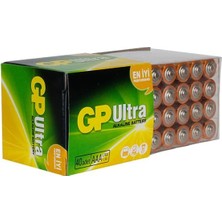 Gp 24AU R03 Alkalin Ince Kalem Aaa 40‘lı Paket