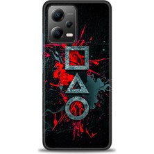 Rulet Xiaomi Poco X5 5g Kılıf Hd Baskılı Kılıf + Seramik Tam Kaplayan Ekran Koruyucu 281