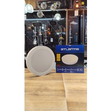 Atlantis 24 Watt Oval Beyaz Kasa Beyaz Işık Sıva Üstü LED Panel 6500K