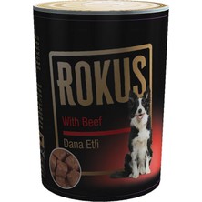 Techmrt Rokus Dana Etli Köpek Konservesi 410 gr  x 6 Adet