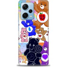 Rulet Xiaomi Redmi Note 12 Pro Plus Hd Baskılı Kılıf + Seramik Tam Kaplayan Ekran Koruyucu 493