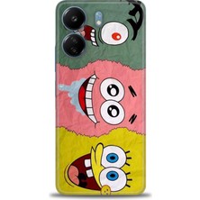 Xiaomi Poco C65 Kılıf Hd Baskılı Kılıf + Seramik Tam Kaplayan Ekran Koruyucu 460