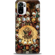 Rulet Xiaomi Redmi Note 10 Hd Baskılı Kılıf + Seramik Tam Kaplayan Ekran Koruyucu 468