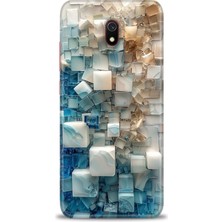 Xiaomi Redmi 8A Hd Baskılı Kılıf + Seramik Tam Kaplayan Ekran Koruyucu 326