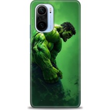 Xiaomi Redmi K40 Pro Hd Baskılı Kılıf + Seramik Tam Kaplayan Ekran Koruyucu 96