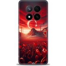 Rulet Xiaomi Redmi Note 14 Pro Plus Hd Baskılı Kılıf + Seramik Tam Kaplayan Ekran Koruyucu 39