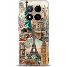 Xiaomi Redmi Note 14 Pro Plus Hd Baskılı Kılıf + Seramik Tam Kaplayan Ekran Koruyucu 264