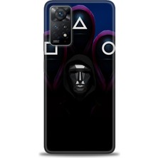 Rulet Xiaomi Redmi Note 11 Pro 5g Hd Baskılı Kılıf + Seramik Tam Kaplayan Ekran Koruyucu 283