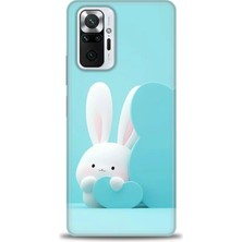 Xiaomi Redmi Note 10 Pro Hd Baskılı Kılıf + Seramik Tam Kaplayan Ekran Koruyucu 73