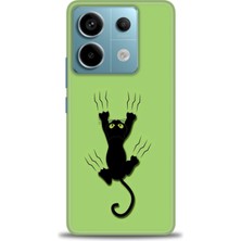 Xiaomi Redmi Note 13 Pro 5g Hd Baskılı Kılıf + Seramik Tam Kaplayan Ekran Koruyucu 65