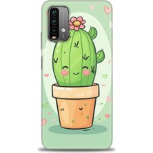 Xiaomi Redmi Note 9 4g Hd Baskılı Kılıf + Seramik Tam Kaplayan Ekran Koruyucu 308