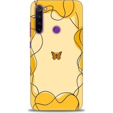 Rulet Xiaomi Redmi Note 8 Hd Baskılı Kılıf + Seramik Tam Kaplayan Ekran Koruyucu 184