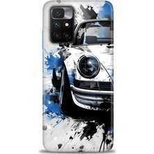 Xiaomi Redmi 10 Kılıf Hd Baskılı Kılıf + Seramik Tam Kaplayan Ekran Koruyucu 487